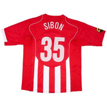 2005-06 PSV Match Issue Home Shirt Sibon #35