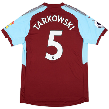 2017-18 Burnley Match Issue Home Shirt Tarkowski #5