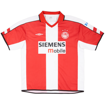 2003-04 Olympiakos Home Shirt - 9/10 - (L)