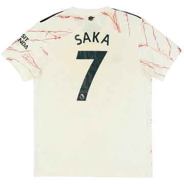 2020-21 Arsenal Away Shirt Saka #7 - 5/10 - (L)