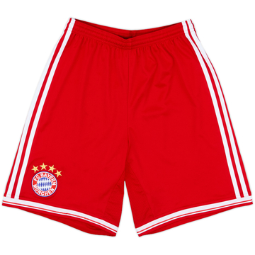 2013-14 Bayern Munich Home Shorts - 9/10 - (XL.Boys)