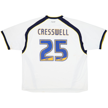 2006-07 Leeds United Home Shirt Cresswell #24 - 6/10 - (3XL)