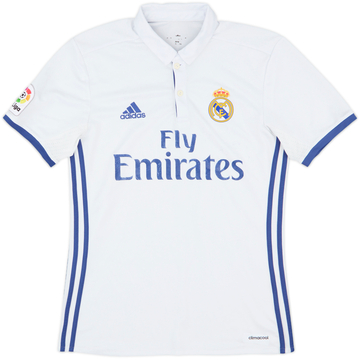 2016-17 Real Madrid Home Shirt - 5/10 - (S)