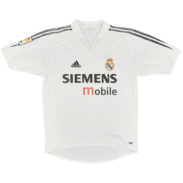 2004-05 Real Madrid Home Shirt - 5/10 - (XL.Boys)
