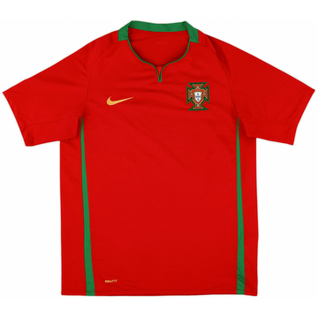 2008-10 Portugal Home Shirt - 8/10 - (XL.Boys)