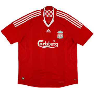 2008-10 Liverpool Home Shirt - 5/10 - (XL)