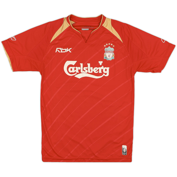 2005-06 Liverpool CL Home Shirt - 5/10 - (XS)
