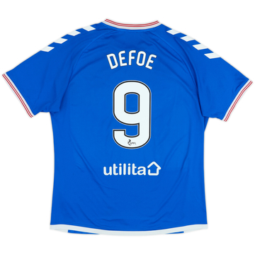 2019-20 Rangers Home Shirt Defoe #9 - 5/10 - (L)