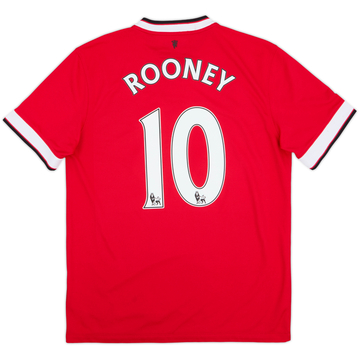 2014-15 Manchester United Home Shirt Rooney #10 - 5/10 - (M)