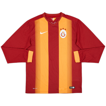 2014-15 Galatasaray Home L/S Shirt - 8/10 - (M)
