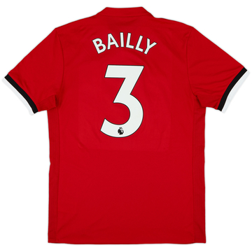 2017-18 Manchester United Home Shirt Bailly #3 - 9/10 - (M)