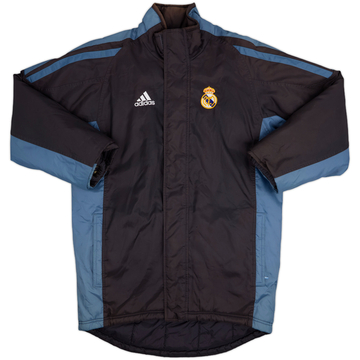 2001-02 Real Madrid adidas Padded Bench Coat - 6/10 - (S)