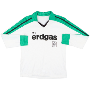 1983-85 Borussia Monchengladbach Home L/S Shirt - 9/10 - (M)