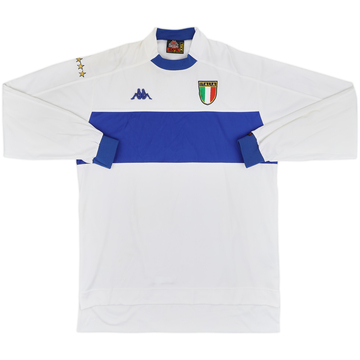 1998-00 Italy Away L/S Shirt - 9/10 - (XXL)