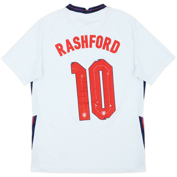 2020-22 England Home Shirt Rashford #11 - 5/10 - (M)