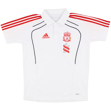 2010-11 Liverpool adidas Polo Shirt - 9/10 - (S)