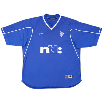 1999-01 Rangers Home Shirt - 5/10 - (XL)