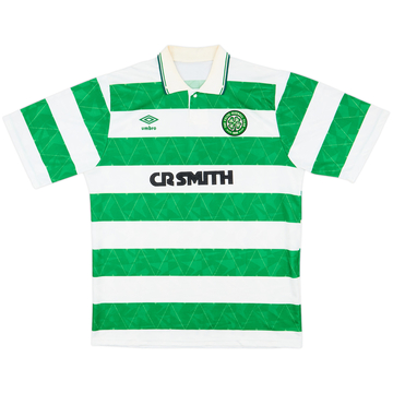 1989-91 Celtic Home Shirt - 8/10 - (L)