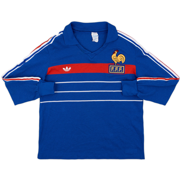 1984-85 France Home L/S Shirt - 9/10 - (M)