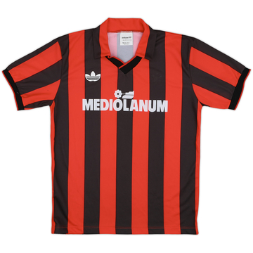 1991-92 AC Milan Home Shirt - 6/10 - (S)