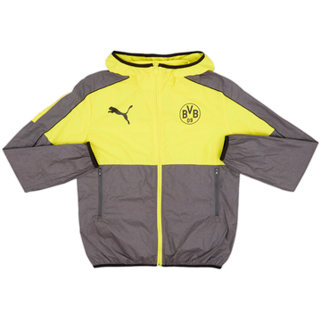 2013-14 Borussia Dortmund Puma Hooded Track Jacket - 8/10 - (S)