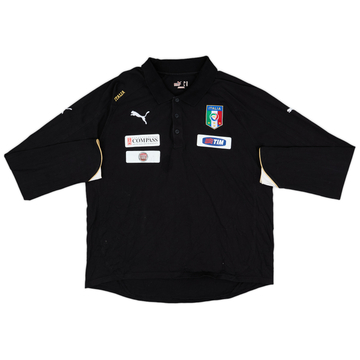 2012-13 Italy Puma Polo L/S Shirt - 7/10 - (XL)