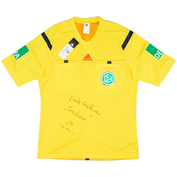 2014-15 Germany adidas Signed Referee Shirt (L)