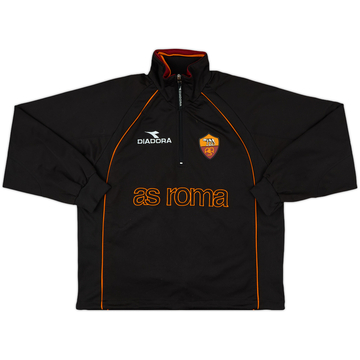 1999-00 Roma Diadora 1/4 Zip Drill Top - 8/10 - (XL)