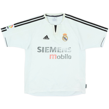 2003-04 Real Madrid Home Shirt - 4/10 - (S)