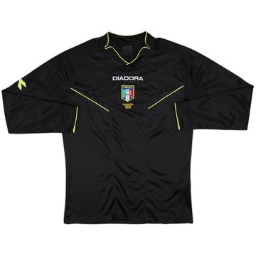 2010s Italy Diadora Referee L/S Shirt - 6/10 - (L)