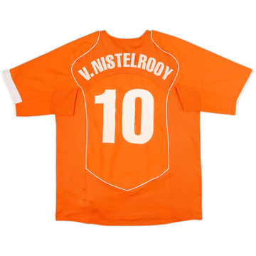 2004-06 Netherlands Home Shirt v. Nistelrooy #10 - 6/10 - (M)