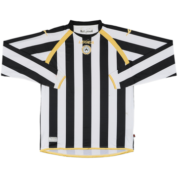 2010-11 Udinese Home L/S Shirt - 7/10 - (XXL)