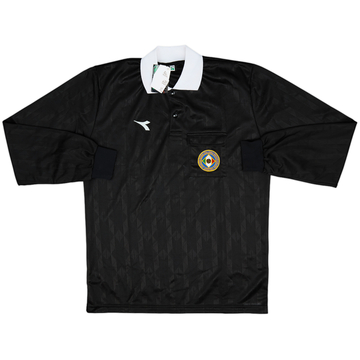 1990s Italy FIGC Diadora Referee L/S Shirt (XL)