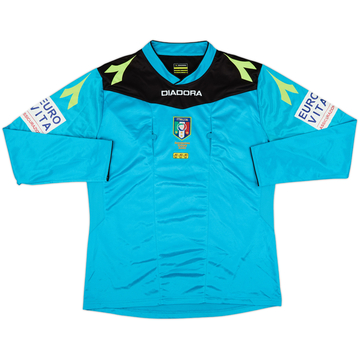 2015-16 Italy Diadora Referee L/S Shirt - 9/10 - (L)