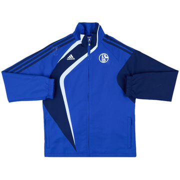 2009-10 Schalke adidas Track Jacket - 5/10 - (S)