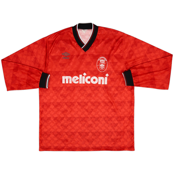 1990s Umbro Template L/S Shirt #4 - 6/10 - (XL)