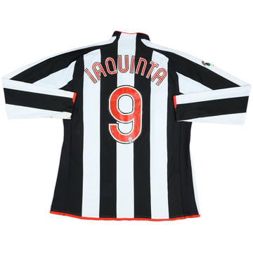 2007-08 Juventus Player Issue Home L/S Shirt Iaquinta #9