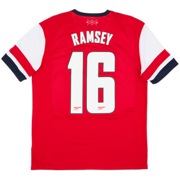 2012-14 Arsenal Home Shirt Ramsey #16 - 8/10 - (S)