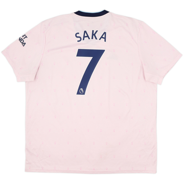 2022-23 Arsenal Third Shirt Saka #7 - 6/10 - (XXL)