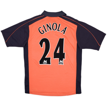 2001-02 Everton Third Shirt Ginola #24 - 6/10 - (M)