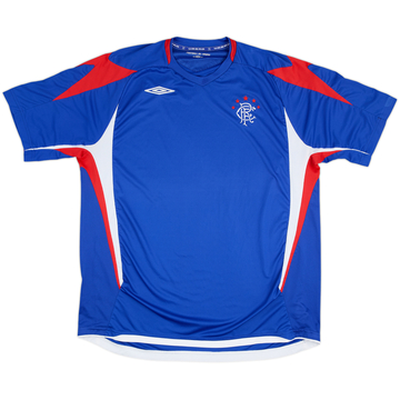 2006-07 Rangers Umbro Training Shirt - 7/10 - (XL)