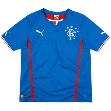 2013-14 Rangers Home Shirt - 8/10 - (XL.Boys)