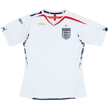 2007-09 England Home Shirt - 6/10 - (S)