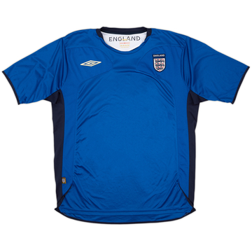 2004-06 England Umbro Training Shirt - 8/10 - (L)