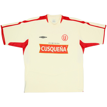 2005 Universitario de Deportes Home Shirt - 9/10 - (XL)