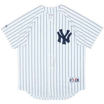 2004-08 New York Yankees Majestic Home Jersey - 6/10 - (L)
