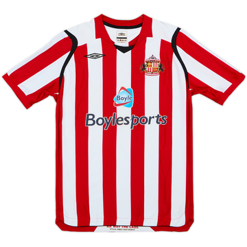 2008-09 Sunderland Home Shirt - 6/10 - (13-14 Years)