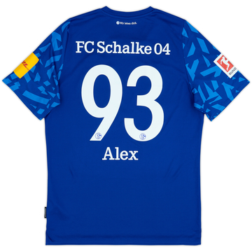 2019-20 Schalke Home Shirt Alex #93 - 9/10 - (L)