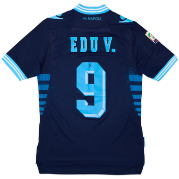 2012-13 Napoli Away Shirt Edu V. #9 - 5/10 - (XL)