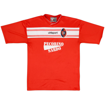 2000-01 Cagliari Uhlsport Training Shirt - 5/10 - (M)